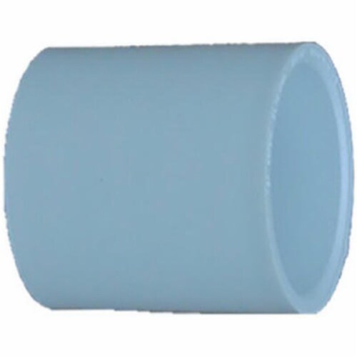 Genova Products 30110 1 in. White Slip x Slip Coupling - Pack of 25 Perspective: front
