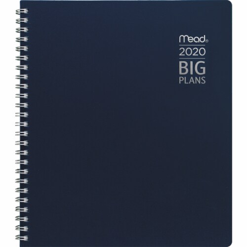 Mead® 2020 Big Plans Medium Planner Navy, 1 ct Fred Meyer