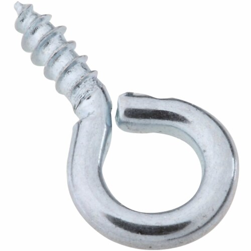 National #216-1/2 Zinc Small Screw Eye (14 Ct.) N118356 Perspective: front