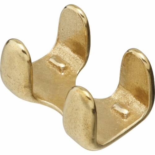 National 3235 7/16 In. to 1/2 In. Solid Brass Rope Clamp N265892 Perspective: front