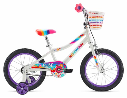Schwinn Elise Girls Bike - White Perspective: front