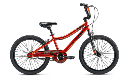 Schwinn Firehawk Boys Bike Orange Perspective: front