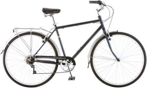 Schwinn® Wayfarer Bicycle - Navy Blue Perspective: front