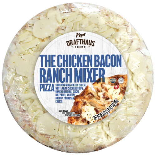 Pep's Drafthaus The Chicken Bacon Ranch Mixer Frozen Pizza Perspective: front