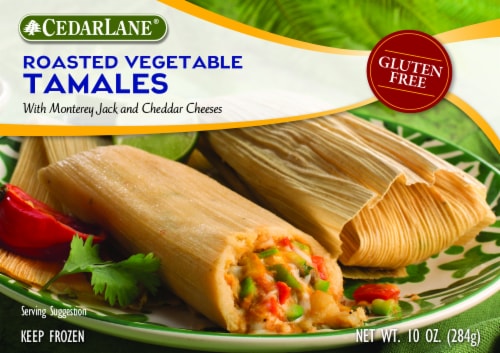 CedarLane Roasted Vegetable Tamales Perspective: front