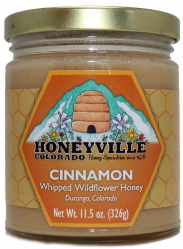 Honeyville Cinnamon Whipped Honey Perspective: front
