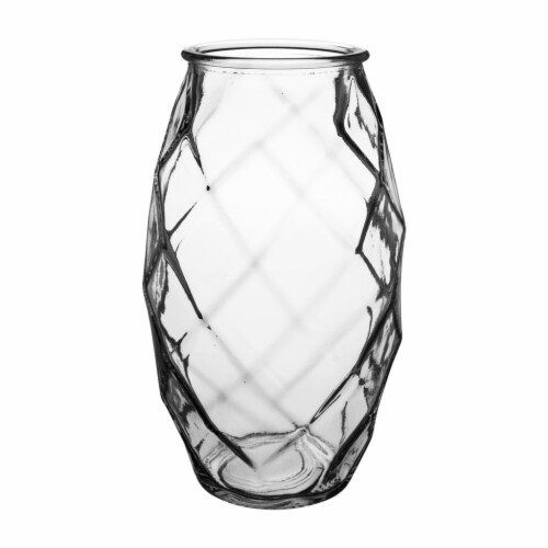 Syndicate Sales Brilliant Cut Vase - Transparent Perspective: front