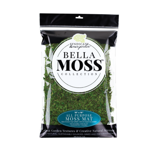 Syndicate Home and Garden Bella Moss Collection All Purpose Moss Mat - Green Perspective: front