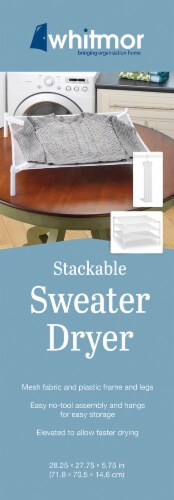 Whitmor Stackable Sweater Dryer 1 ct Fry s Food Stores