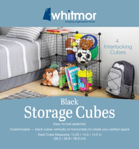 Whitmor fabric on sale storage cubes