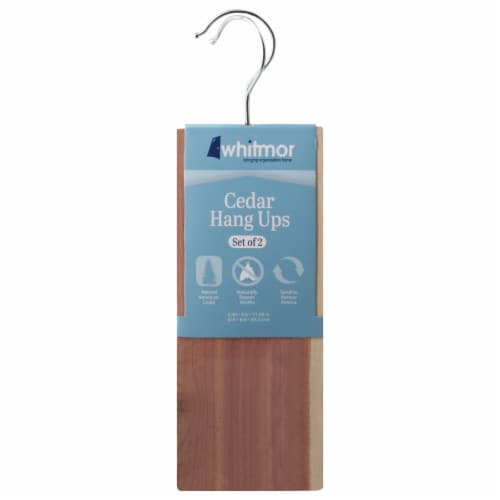 Whitmor Cedar Hang Ups - Natural Perspective: front