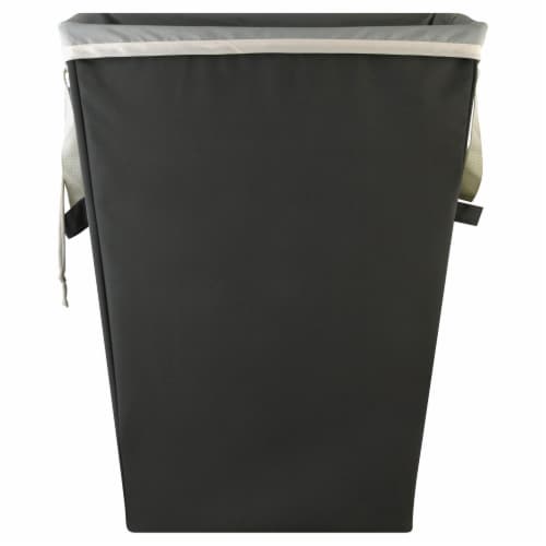 Whitmor NewTrals Easycare Hamper and Laundry Bag - Gray Perspective: front