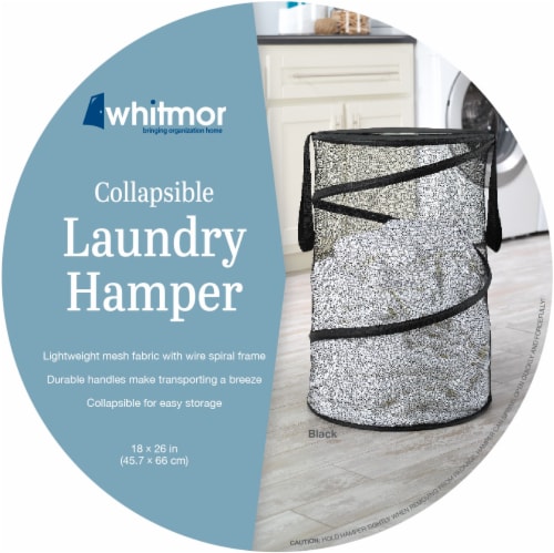 Whitmor Collapsible Laundry Hamper - Assorted, 1 ct - Kroger