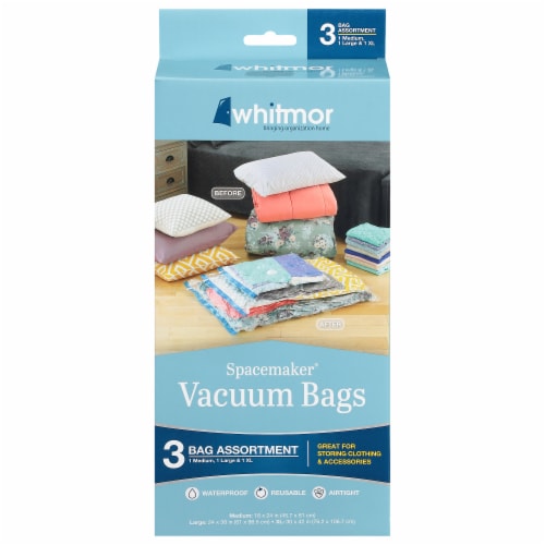 Whitmor Large Spacemaker Vacuum Bags, 3 ct - Fry's Food Stores