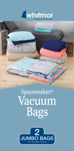 Whitmor Jumbo Spacemaker Vacuum Bags 2 ct Smith s Food and Drug