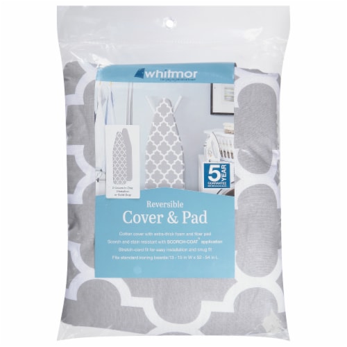 Whitmor Reversible Ironing Board Cover & Pad Perspective: front