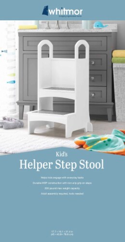 Whitmor Kid's Helper Step Stool Perspective: front