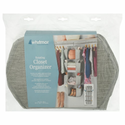 Whitmor Rotating Closet Organizer - Space Dyed Perspective: front
