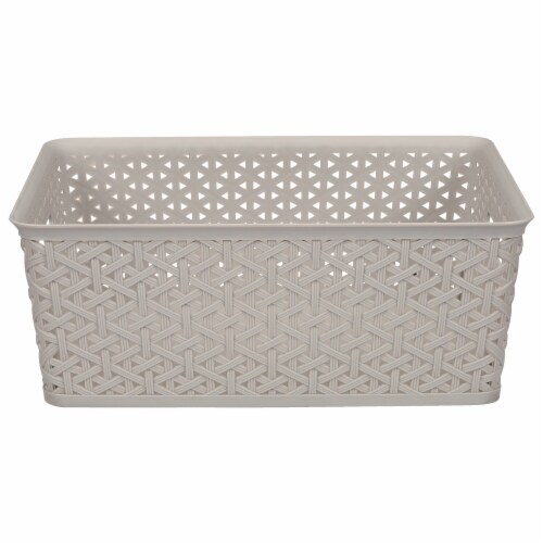 Whitmor Resin Form Tote Perspective: front