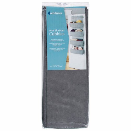 Whitmor Double Rod Closet Organizer Kit - Silver/Black, 1 ct