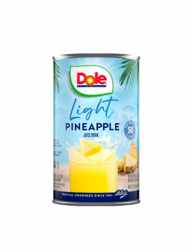 Dole® Light Pineapple Juice Drink Perspective: front