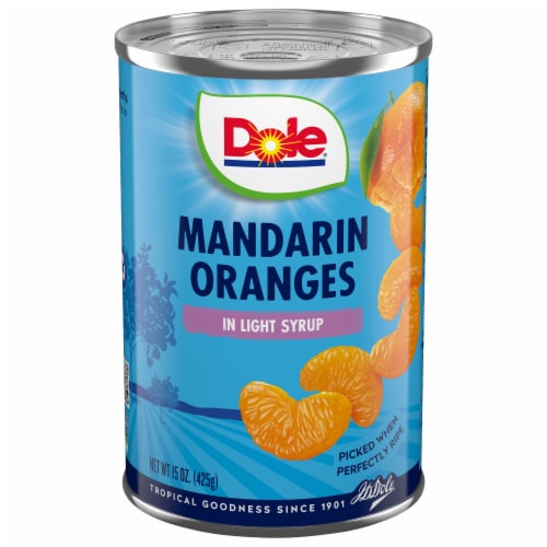 Dole® Canned Mandarin Oranges Fruit In Light Syrup