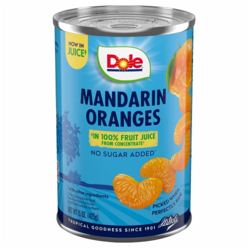 Dole Mandarin Oranges 15 oz Perspective: front