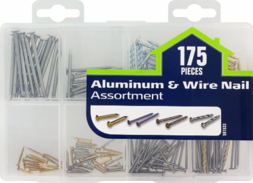 Hillman Aluminum & Wire Nail Assortment Perspective: front