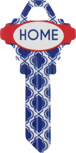 Hillman Trellis Home Key Blank Perspective: front
