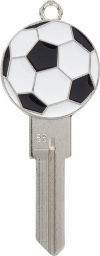 Hillman Soccer Ball Key Blank Perspective: front