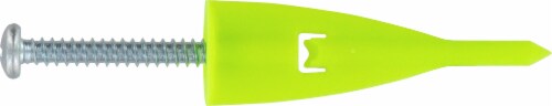 Hillman WallClaw Anchor - Yellow Perspective: front