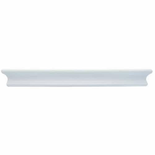 Hillman Fasteners 230001 18 in. High & Mighty Beveled Floating Shelf, White Perspective: front