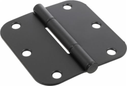 Hillman Squeak-Proof Door Hinges - 3 pc - Oil Rubbed Bronze Perspective: front