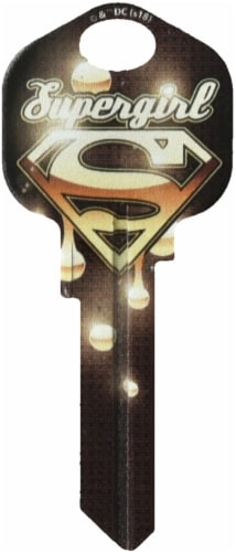 Hillman Supergirl Blank Key - Assorted Perspective: front