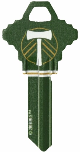 Hillman MLS Portland Timbers Blank Key - Green Perspective: front