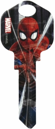 Hillman Spiderman Blank Key Perspective: front