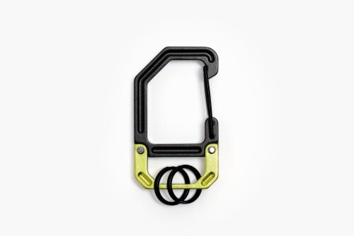 Hillman Stamped Aluminum Carabiner Perspective: front
