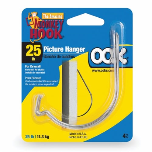 OOK Amazing Monkey Hook Picture Hanger Set - Shop Hooks & Picture