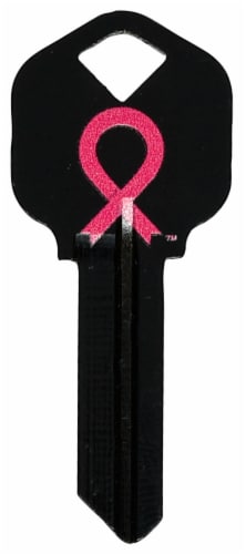 Hillman Breast Cancer Key Blank Perspective: front