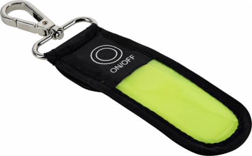 Hillman Reflective Safety LED Light Keychain Perspective: front