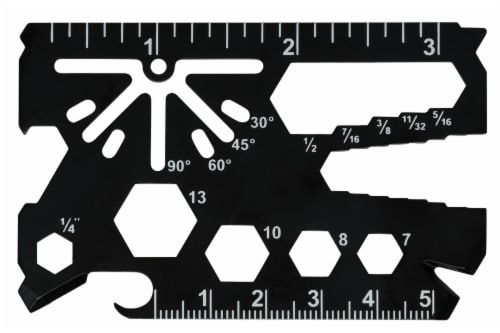 Hillman Wallet Multitool Perspective: front