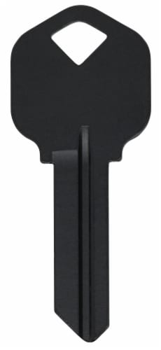 Hillman 66-KW1 Key - Matte Black Perspective: front