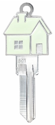Hillman 68-SC1 Glow In Dark Home Key Perspective: front