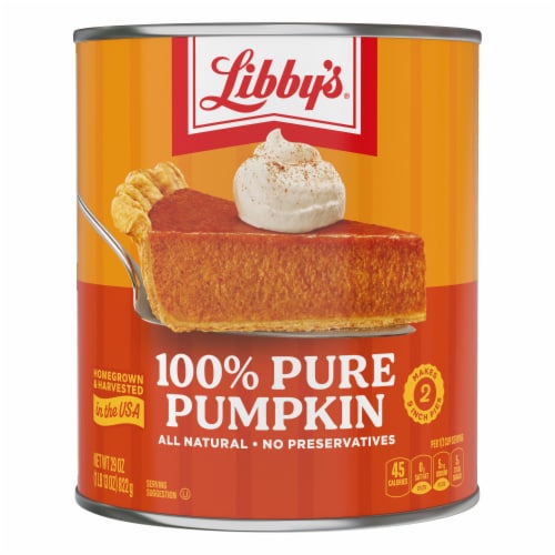 Libby's 100% Pure Canned Pumpkin, 29 oz - Kroger