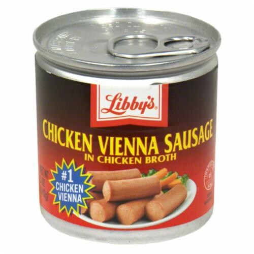 Libby's Chicken Vienna Sausage Perspective: front