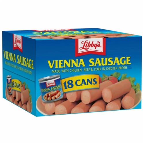 Libby's Vienna Sausage - 4.6 Ounce Cans - 18 Pack Perspective: front