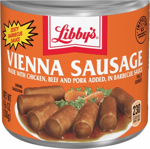 Libby's Barbeque Vienna Sausage Perspective: front
