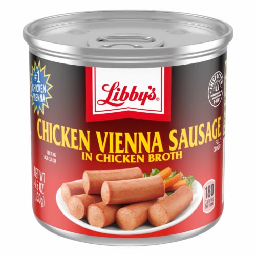 Libby's Chicken Vienna Sausage in Chicken Broth Perspective: front