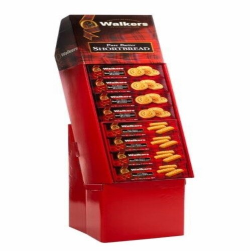 Walkers Pure Butter Shortbread Cookies Perspective: front