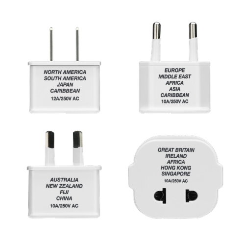 Conair International Adapter Plugs Perspective: front